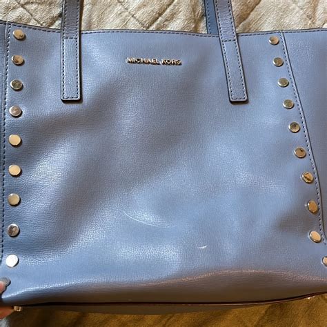 michael kors rivington medium messenger|NWT Michael Kors Rivington Studded Medium Messenger Bag .